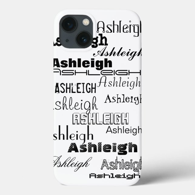 Cool Fonts Your Name Personalized Case-Mate iPhone Case (Back)