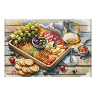 Cool food lovers party tray Poster