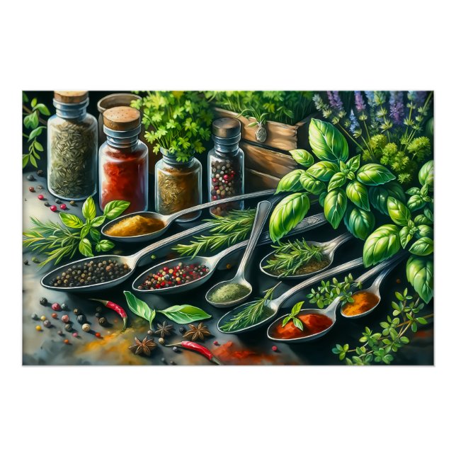 Cool food lovers spice  poster (Front)