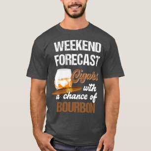 Cool  For Cigars And Bourbon Lover Gift For T-Shirt