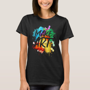 Cool For Men Women Artist Teacher Painter Artists  T-Shirt