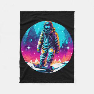 Cool For Snowboard And Ski Lover In The White Moun Fleece Blanket