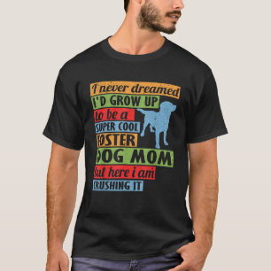 Cool Foster Dog Mum Rescue Dog for Men Women T-Shirt