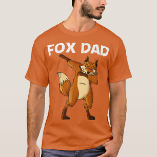 Cool Fox Design For Dad Men Omnivorous Mammal Anim T-Shirt