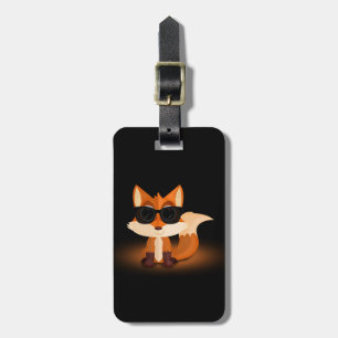 Cool Fox   Luggage Tag