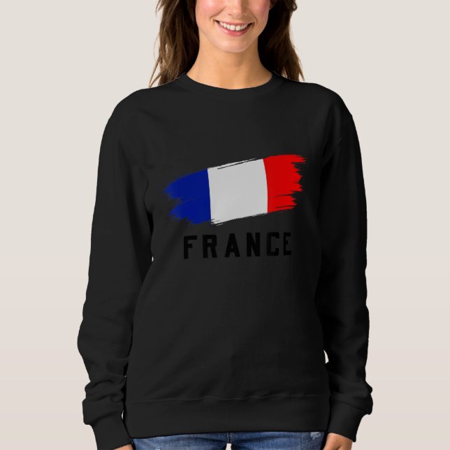 Cool France Flag With Pride Tee Shirts Paris Franc (Front)