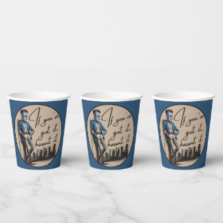 Cool Frankenstein If You’ve Got it, Haunt it Paper Cups