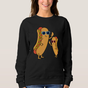 Cool Franks Sausages Weiner Fast Food Sunglasses H Sweatshirt