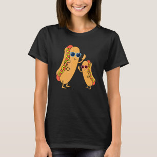 Cool Franks Sausages Weiner Fast Food Sunglasses H T-Shirt