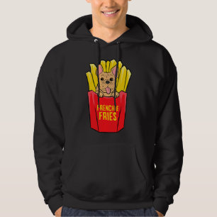 Cool French Bulldog Frenchie Fries Hoodie