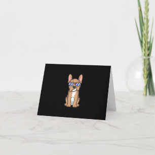 cool frenchie french bulldog sunglasses cute gift card