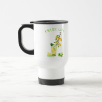 Cool Fresh Lemon Juice Drink Lemonade Travel Mug