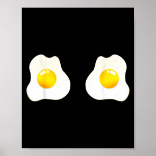 Cool Fried Eggs Egg Sunny Side Poster