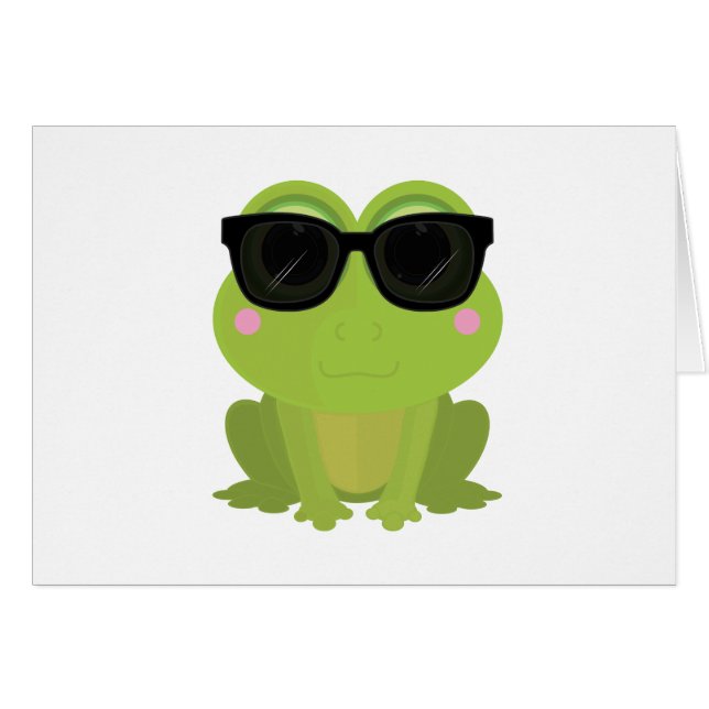 Cool Frog (Front Horizontal)