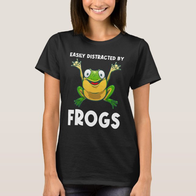 Cool Frog For Men Women Toad Tadpole Amphibian Fro T-Shirt (Front)