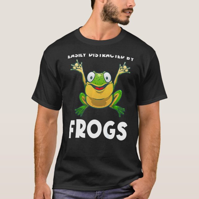 Cool Frog For Men Women Toad Tadpole Amphibian Fro T-Shirt (Front)