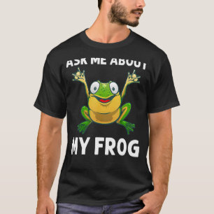 Cool Frog For Men Women Toad Tadpole Amphibian Fro T-Shirt