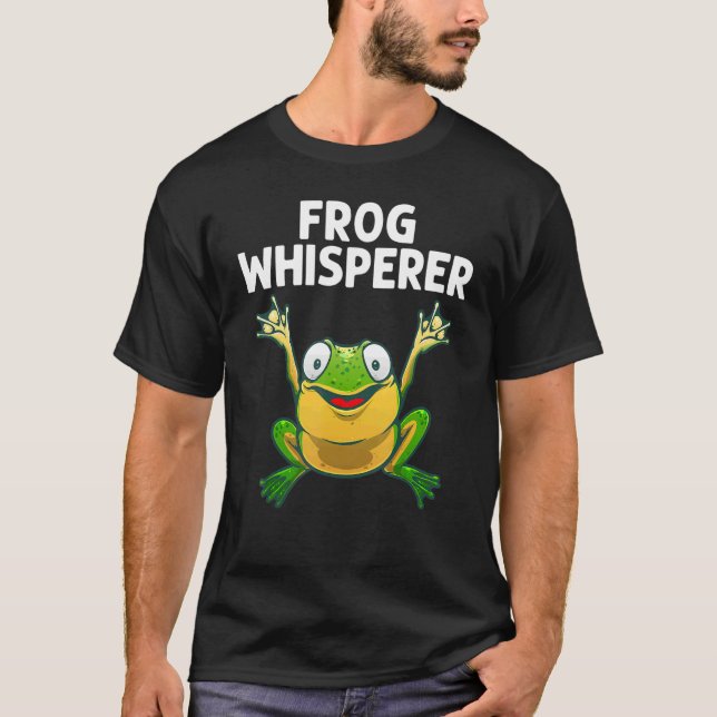 Cool Frog For Men Women Toad Tadpole Amphibian Fro T-Shirt (Front)