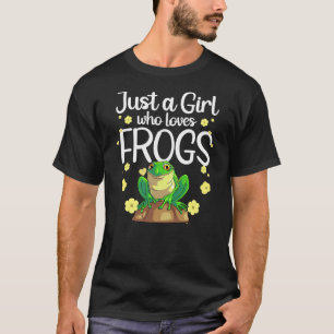 Cool Frog For Women Girls Kids Toad Frog Lovers Zo T-Shirt
