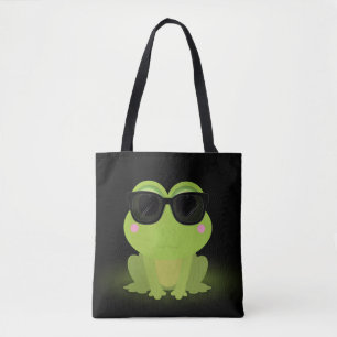 Cool Frog Tote Bag