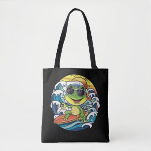 Cool Frog Tote Bag