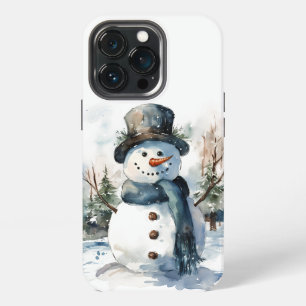 ❄️📱 Cool Frosty Snowman iPhone Case 📱❄️