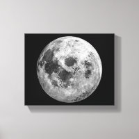 Cool Full Moon Graphic Space Astronomy Science