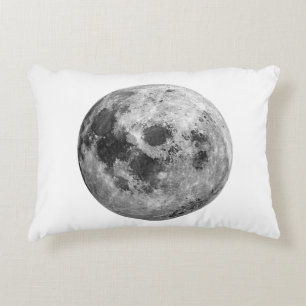 Cool Full Moon Graphic Space Astronomy Science Decorative Cushion