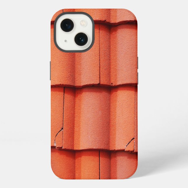 Cool Fun Modern Unique Tile Pattern Photograph iPhone Case (Back)
