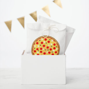Cool fun pizza party kids birthday favour bags