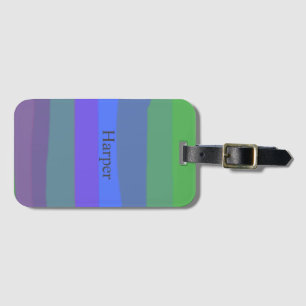 Cool Fun Pretty Cool Colourful Girls Luggage Tag