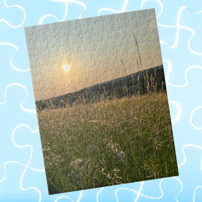 Cool Fun Sunset Photo, Family Game Night Jigsaw Puzzle (Creator Uploaded)