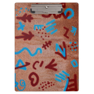 Cool Fun Unique Wall Writings Clipboard