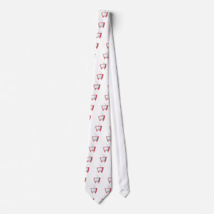 cool funky design for a retro vintage style tv tie