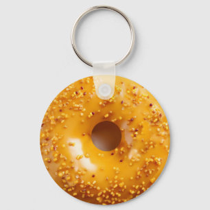 Cool Funny Bagel Them Promotional Key Ring