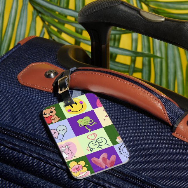 cool funny product luggage tag (Front Insitu 1)