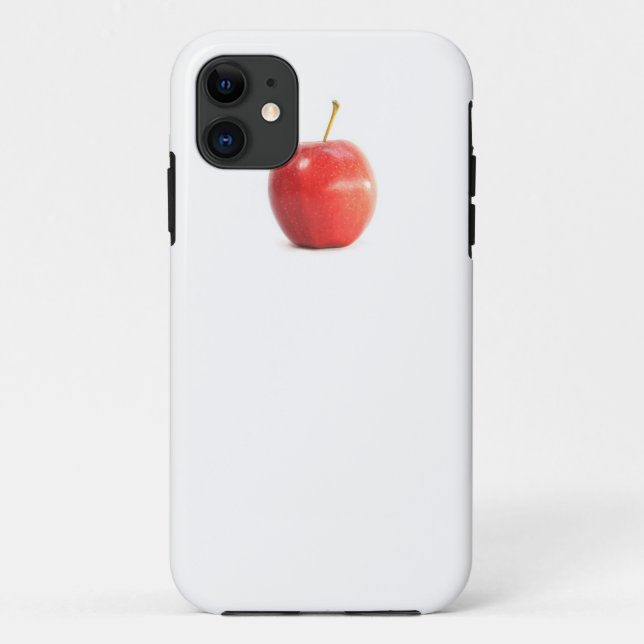 Cool funny red apple icon photo Case-Mate iPhone case (Back)