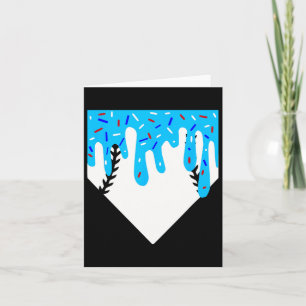 Cool Funny Sell Home Plate Ice Cream Drip With Spr Card