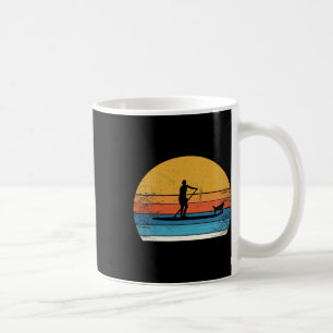 Cool Funny Stand Up Paddle Board Dog Sup Paddling Coffee Mug