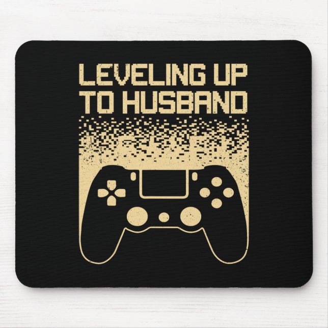 Cool Future Husband For Men Boys Groom To Be Bache Mouse Mat (Front)