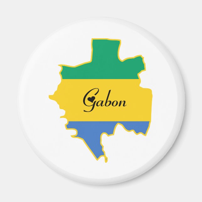 Cool Gabon Magnet (Front)