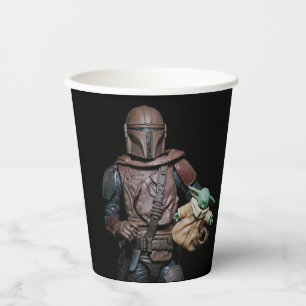 Cool Galactic Bounty Hunter Party Paper Plates Cups