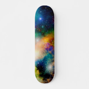 Cool Galaxy Nebula Universe Astronomy Space Skateboard