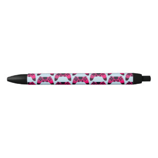 Cool Gamer Design - Gaming Controller Nerdy Black Ink Pen