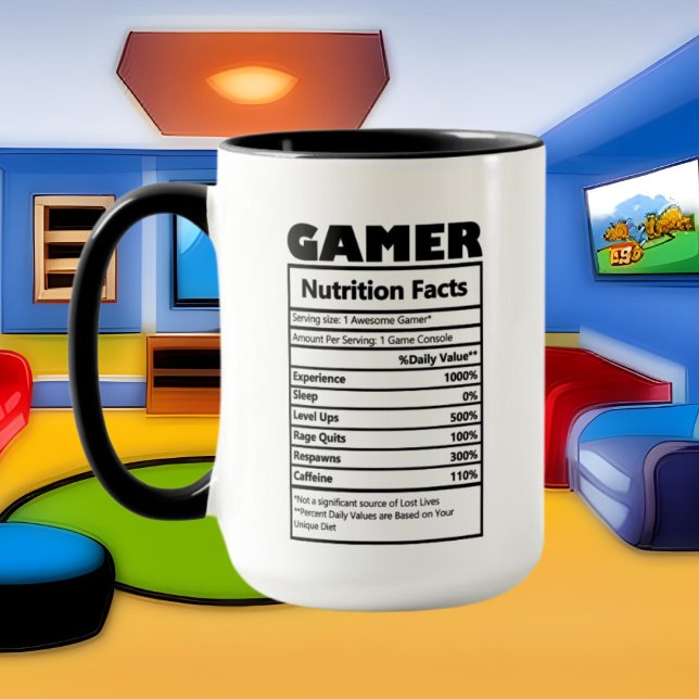 cool Gamer fun facts  Mug (Creator Uploaded)