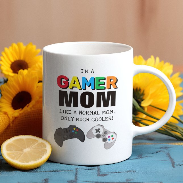 Cool 'Gamer Mum' Fun  Coffee Mug (Creator Uploaded)