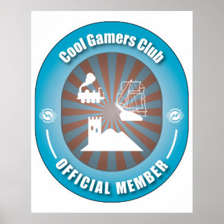 Cool Gamers Club Poster