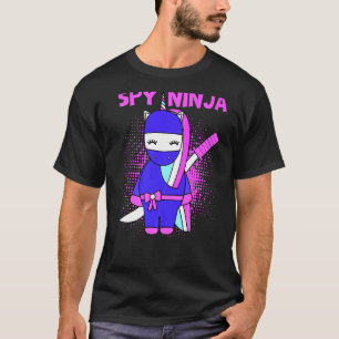 Cool Gaming Spy Unicorn Ninja Gamer Boy Girl Kids  T-Shirt