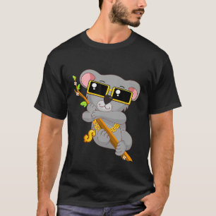 Cool Gangsta Koala Bear Bling Bling Hip Hop Music T-Shirt