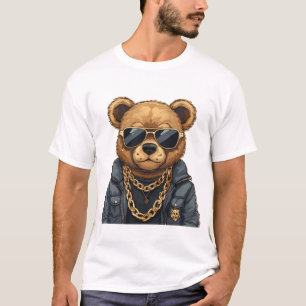 Cool, Gangster Bear T-Shirt